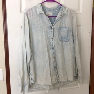 American eagle button up shirt